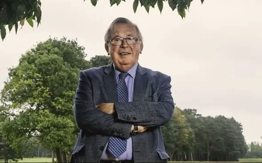 Portrait of golf course architect Donald Steel